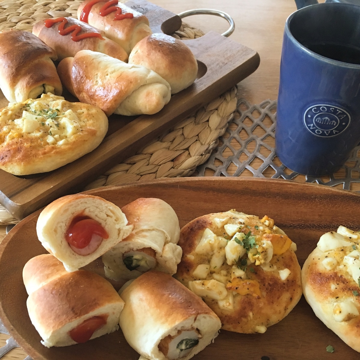 Hbなし 自家製で安心の惣菜パン レシピ 作り方 By 管理栄養士きゃさりん 楽天レシピ